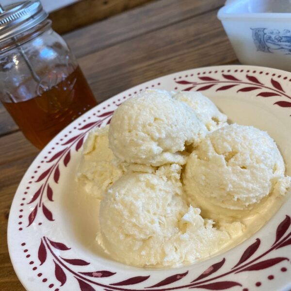 5 Ingredient Salted Milk and Honey Ice Cream Recipe