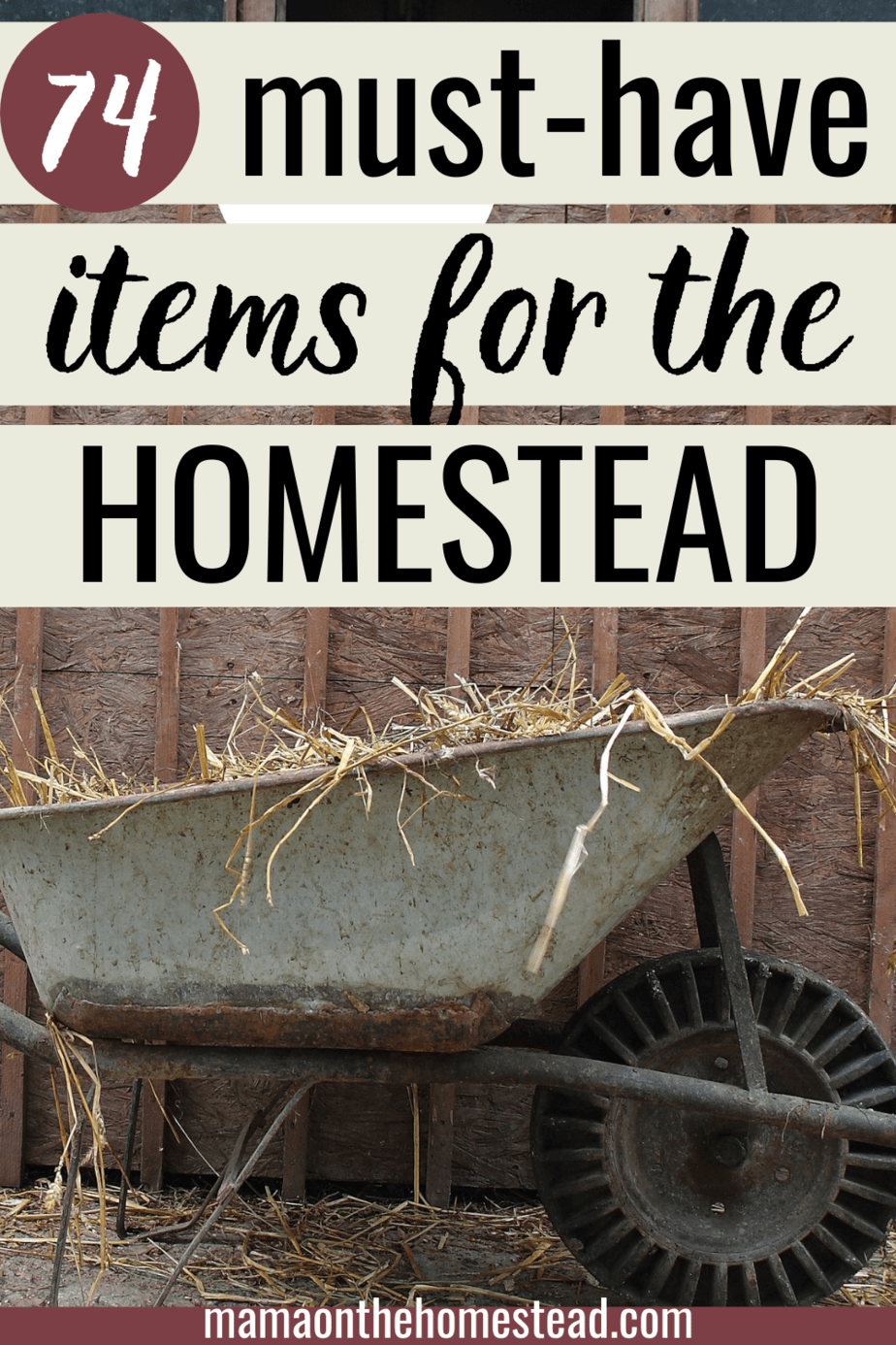 Homestead Essentials Pinterest Image
