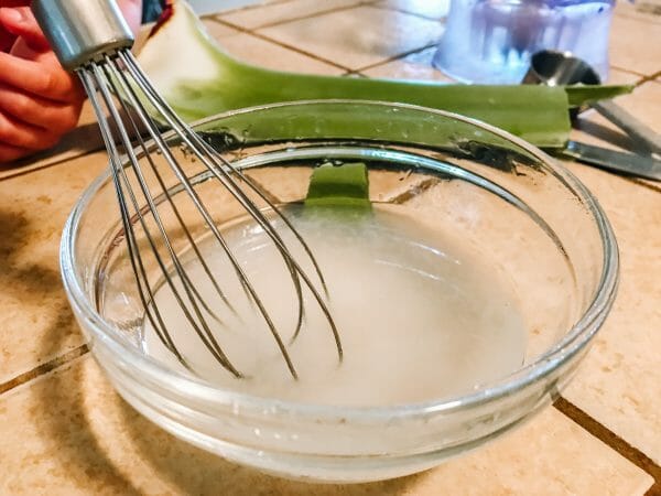Homemade Hand Sanitizer with Aloe Vera | Faithful Farmwife