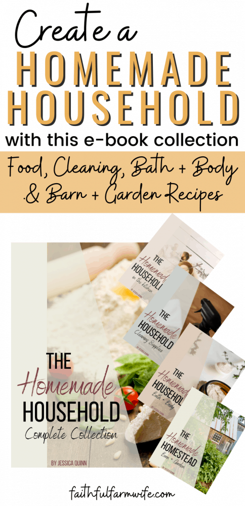 The Homemade Household: Homemade Recipes Collection | Faithful Farmwife