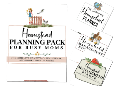 The Homestead Mama Planning Pack: PDF - Mama on the Homestead