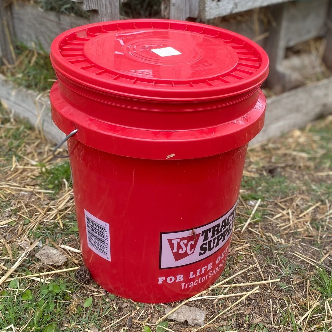 DIY Compost Bin How to Build a Bucket Compost Bin Mama on the Homestead