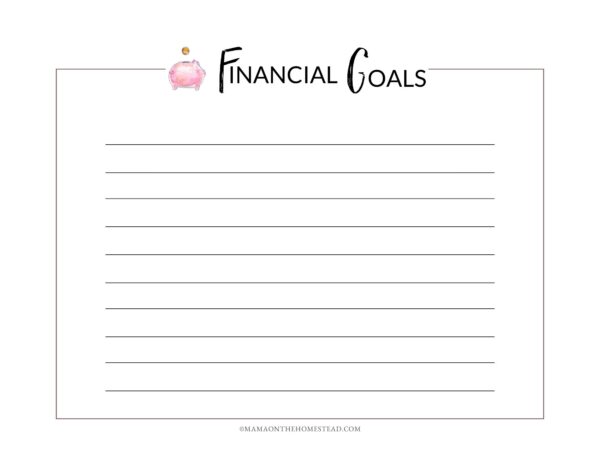 The Household Management Notebook - Mama on the Homestead