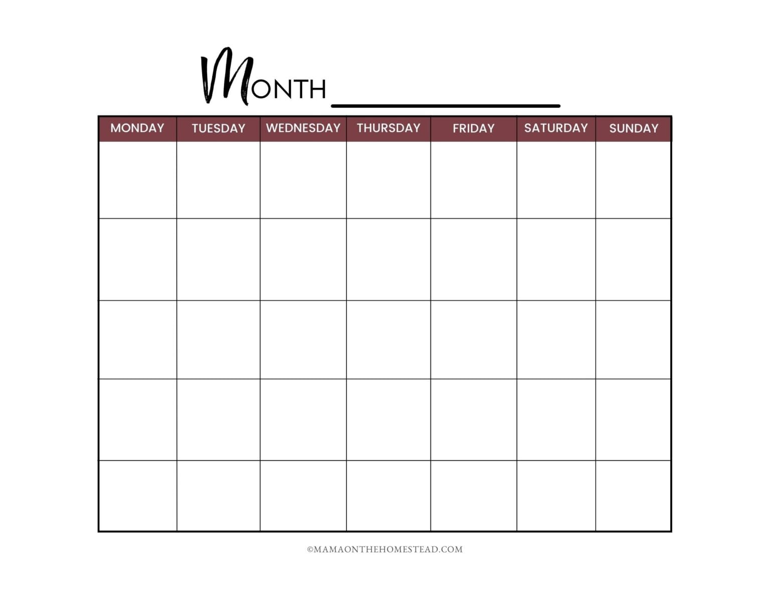 The Household Management Notebook - Mama on the Homestead