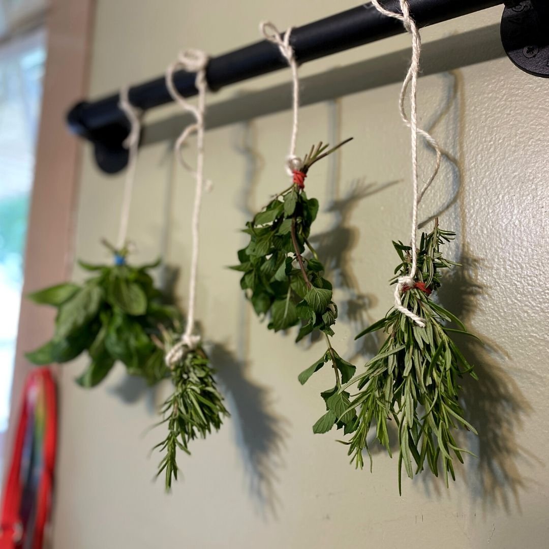 How to AirDry Herbs The Hang Drying Process Mama on the Homestead