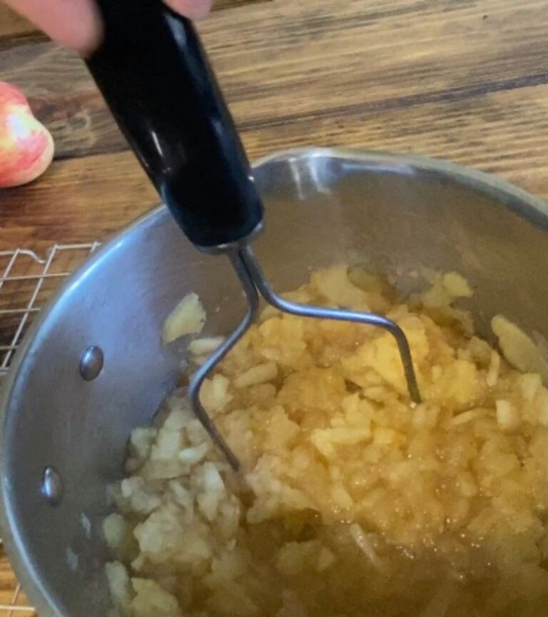 Homemade Applesauce Recipe with Cinnamon & Ginger Mama on the Homestead