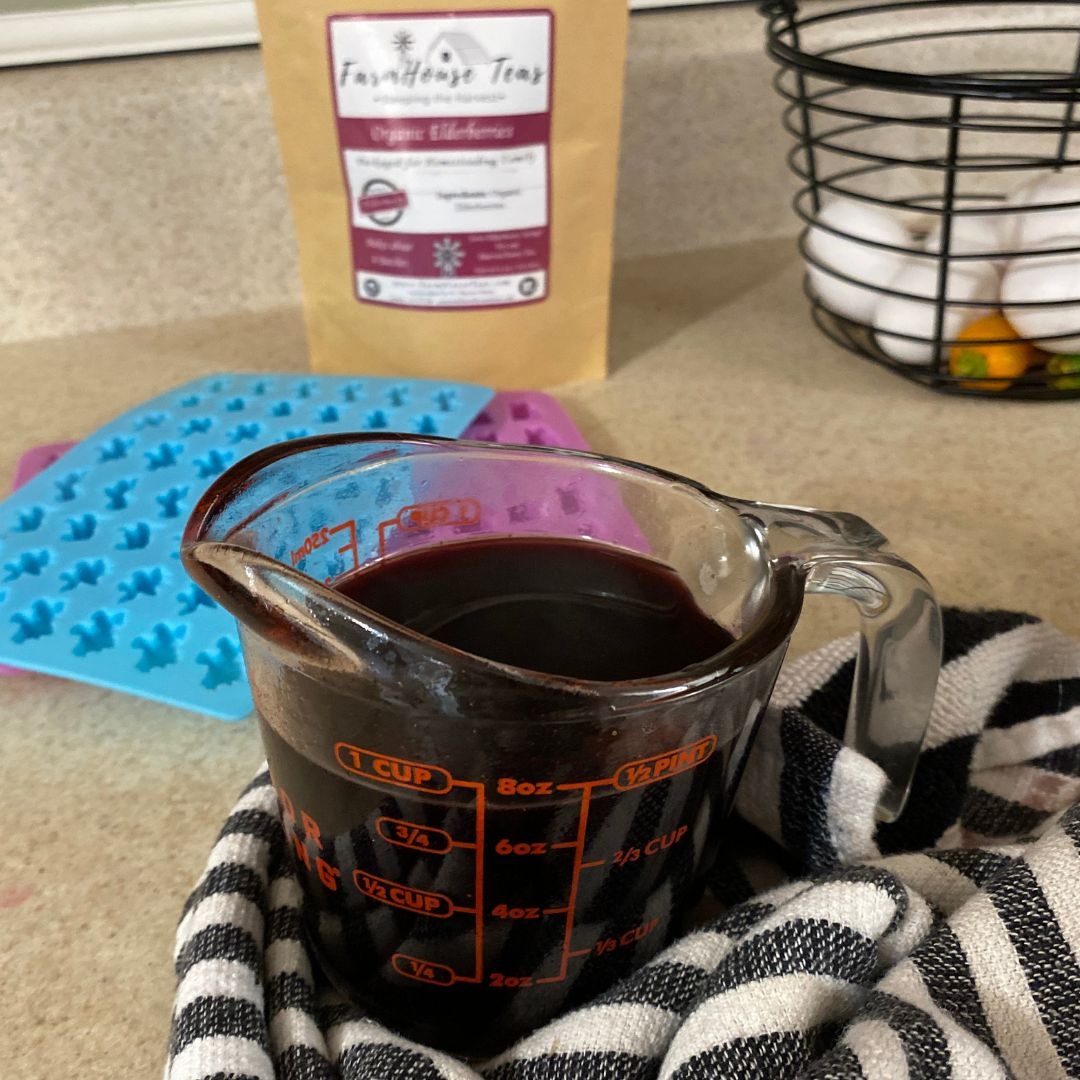 Homemade Elderberry Gummies Kids’ Immune System Support Mama on the Homestead