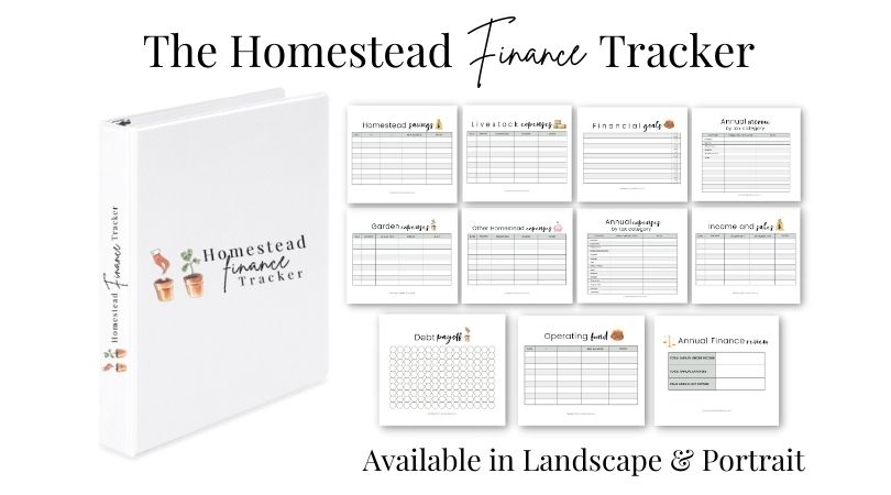 The Homestead Finance Tracker: PDF - Mama on the Homestead