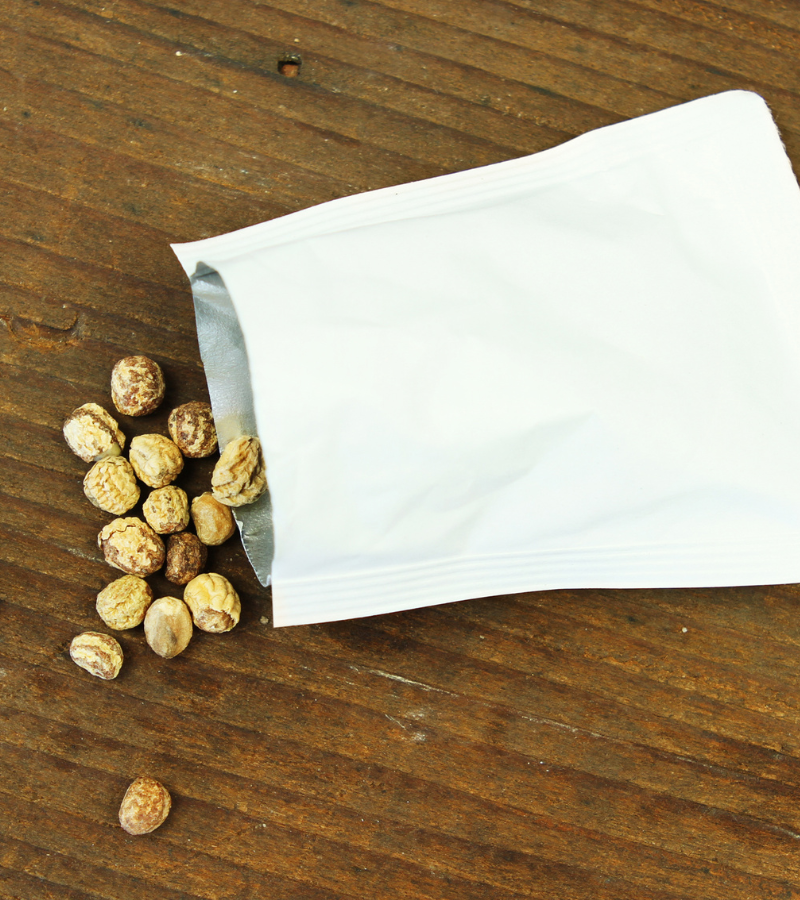 Seeds in small packet