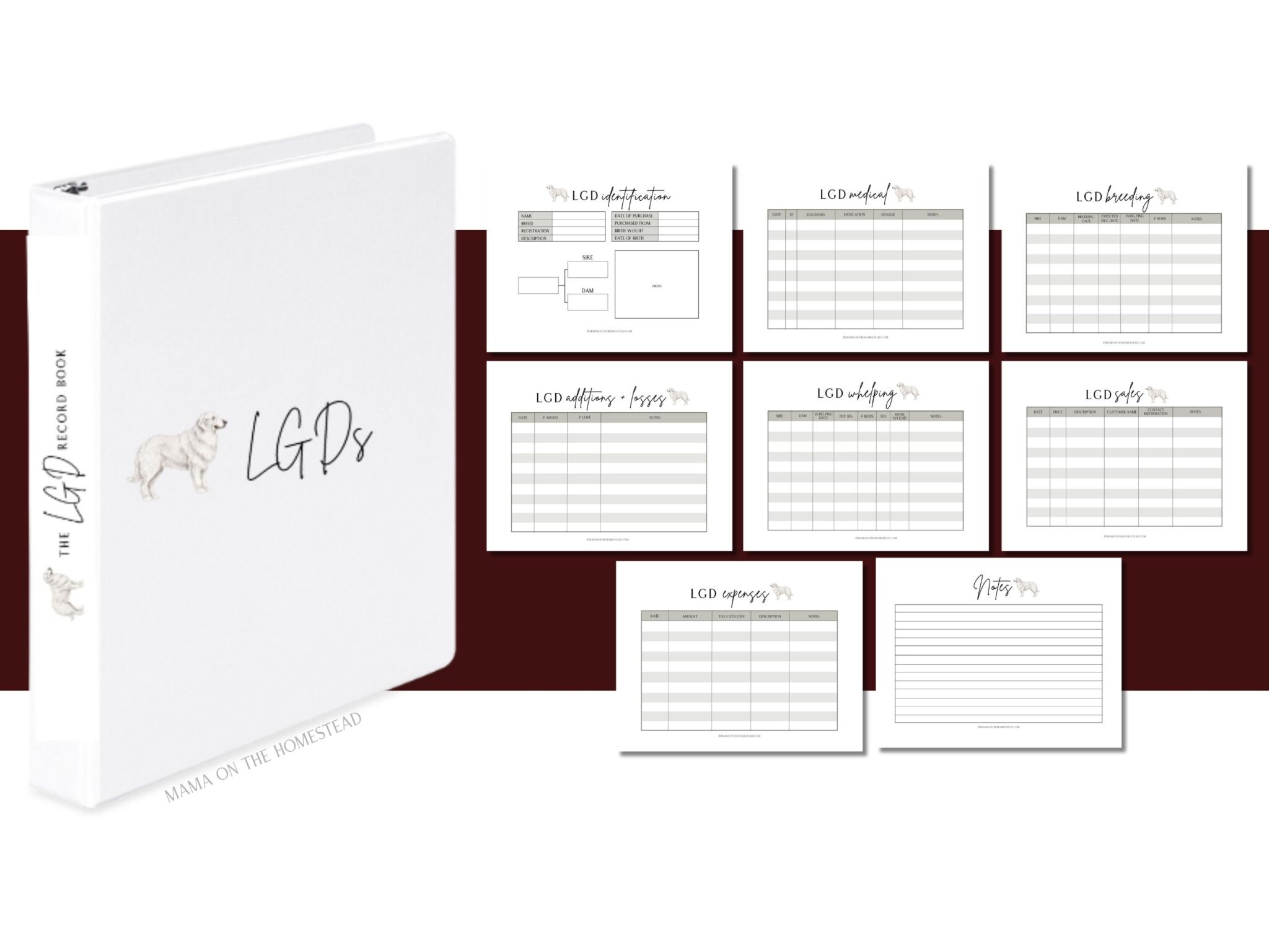 The Homestead Management Planner: PDF - Mama on the Homestead