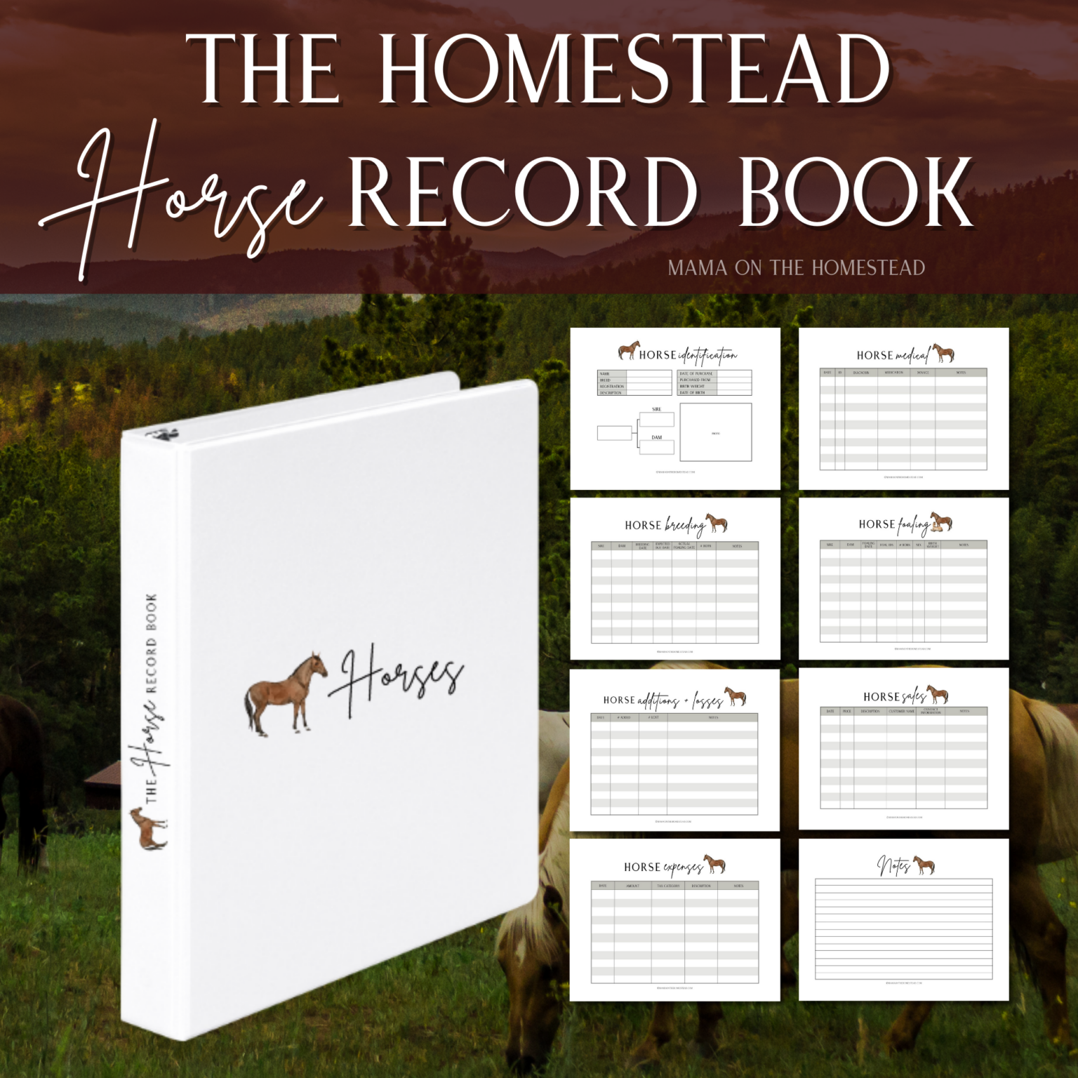All Homestead Livestock Record Books Mama on the Homestead