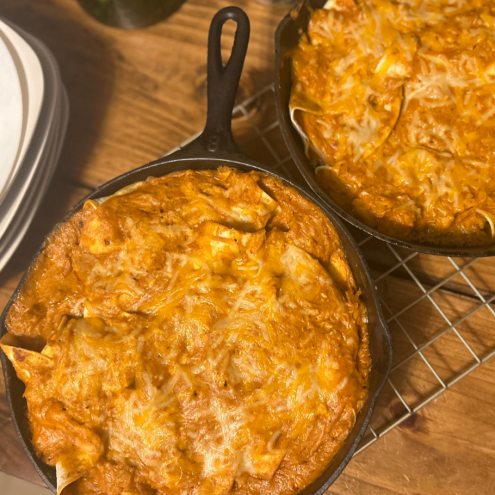 Cheesy Chicken Enchiladas