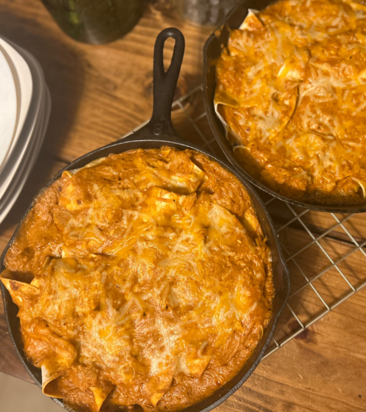 Cheesy Chicken Enchiladas