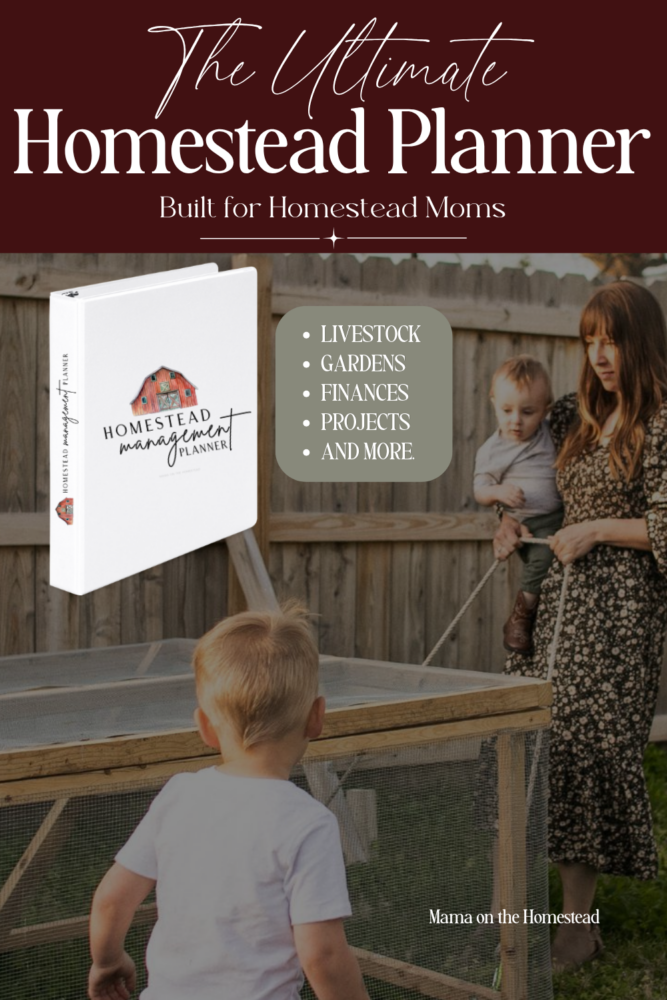 The Ultimate Homestead Planner | Built for Homestead Moms