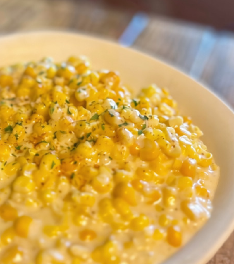 homemade creamed corn